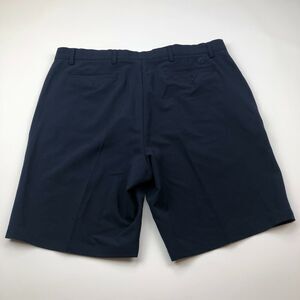 FJ FootJoy 40 Mens (Actual 40W) EUC Blue Golf Casual Flat Front Walking Shorts